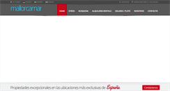 Desktop Screenshot of mallorcamar.com